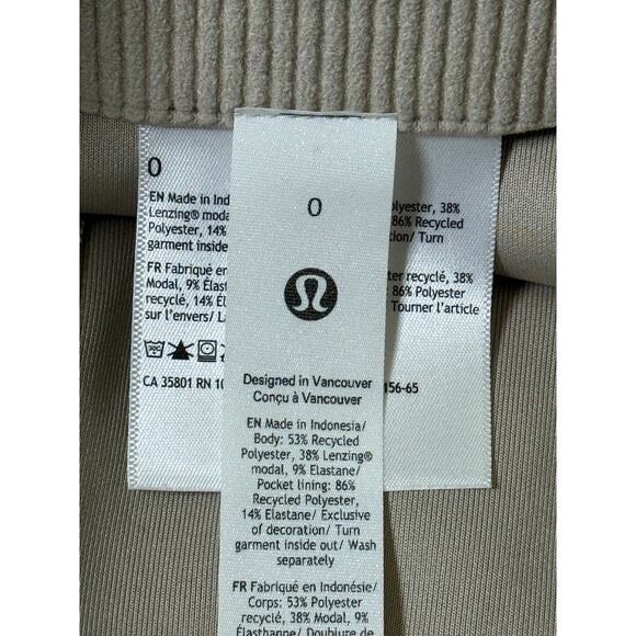 Lululemon Softstreme High-Rise Midi Skirt Mojave Tan Size 0 W8AK5S in MOVT NWT - Picture 7 of 16